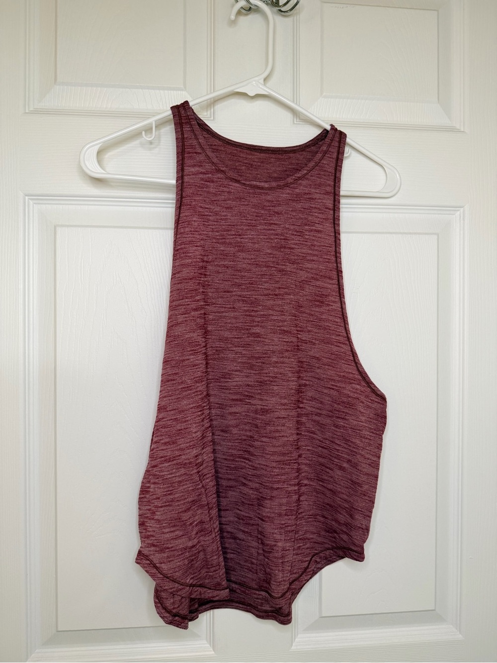 lululemon athletica Maroon Muscle Tank Top